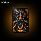 KGBOX Frame for LEGO 42228 McLaren MCL39 F1 Car - LED & UV Print
