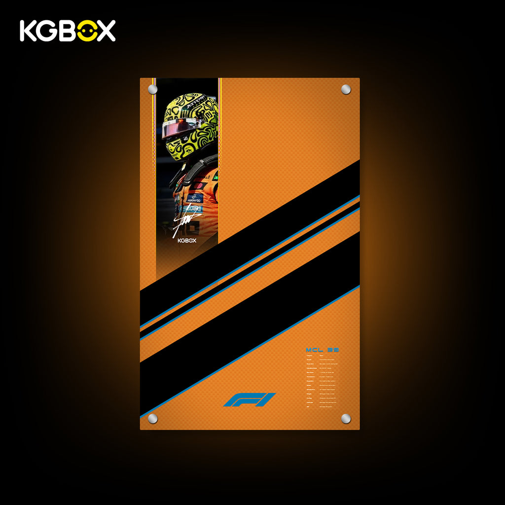 42228 LEGO McLaren MCL39 F1 Car Technic Display Panel with Printed Background 1