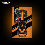 42228 LEGO McLaren MCL39 F1 Car Technic Display Panel with Printed Background 2
