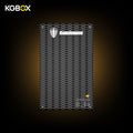Blank laser engraved LED wall hanging backboard without acrylic case, custom fit LEGO 42232 Koenigsegg Technic hypercar