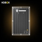 Empty full dustproof laser LED acrylic display enclosure 50×80×15cm tailored for LEGO 42232 Koenigsegg Megacar