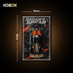 KGBOX Frame for LEGO 42232 Koenigsegg Sadair's Spear Megacar - LED & UV Print