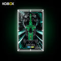 KGBOX Wall Mounted Display Case for LEGO 42240 Aston Martin Aramco AMR25 F1 Car