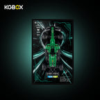 KGBOX Frame for LEGO 42240 Aston Martin Aramco AMR25 F1 Car - LED & UV Print