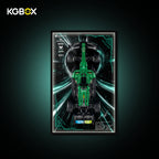 KGBOX Frame for LEGO 42240 Aston Martin Aramco AMR25 F1 Car - LED & UV Print