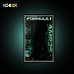 KGBOX Frame for LEGO 42240 Aston Martin Aramco AMR25 F1 Car - LED & UV Print