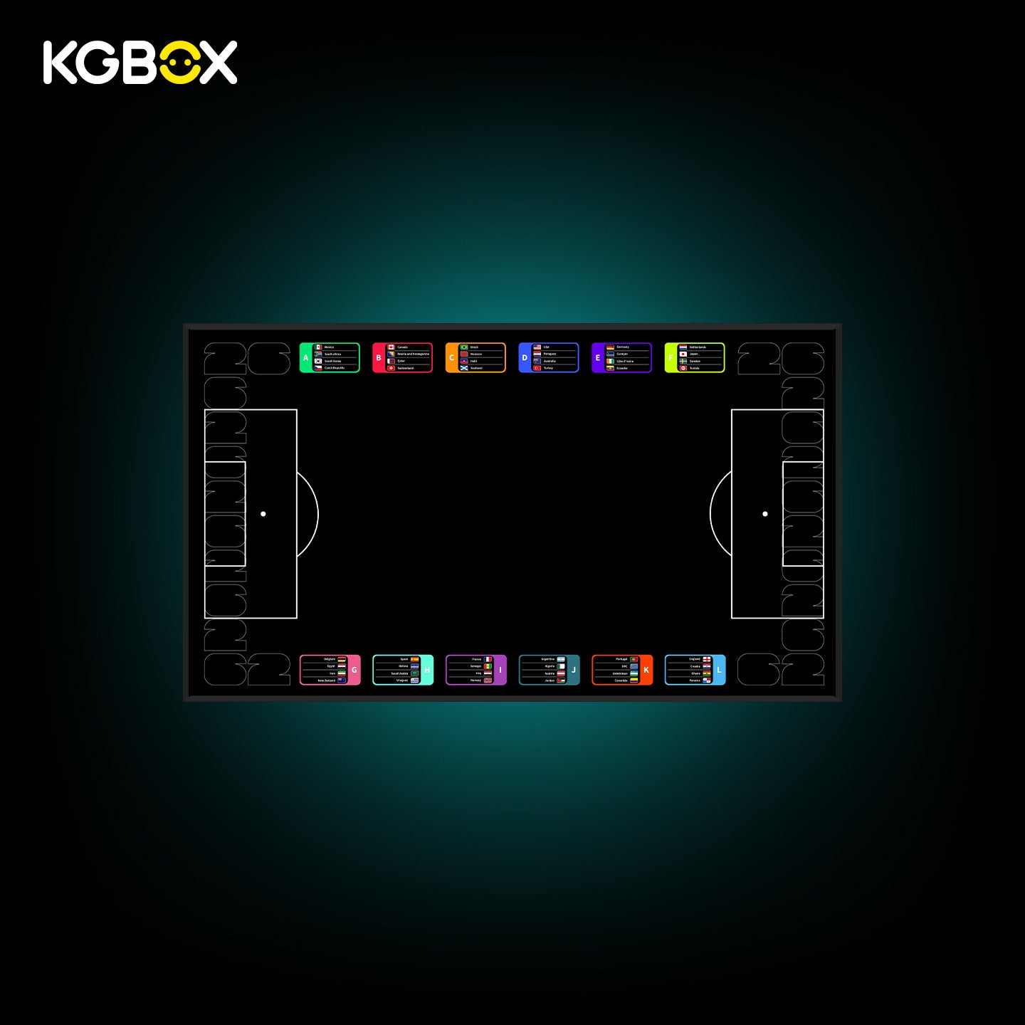 Frame For LEGO 43015 Messi & 43016 Ronaldo & 43032 FIFA World Cup