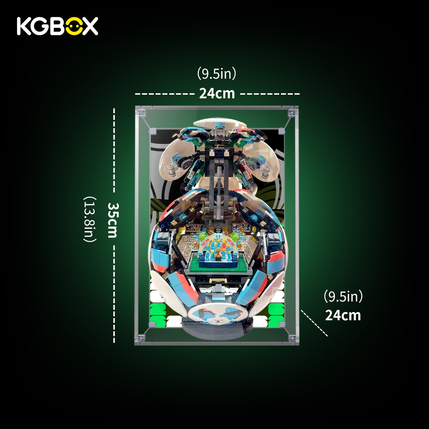 Display Case For LEGO 43019 Soccer Ball