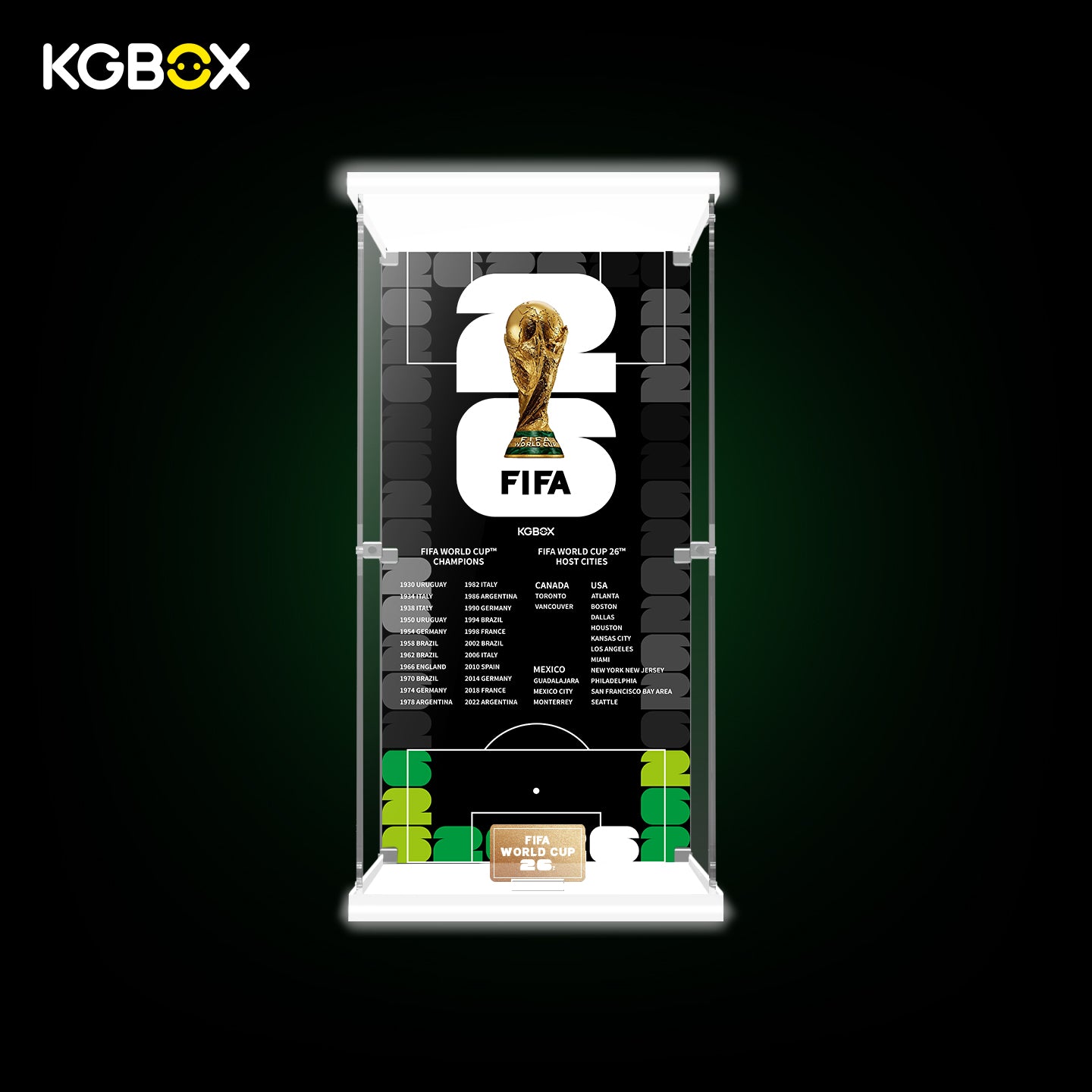 Display Case for LEGO FIFA World Cup Official Trophy (43020)  Editions Series