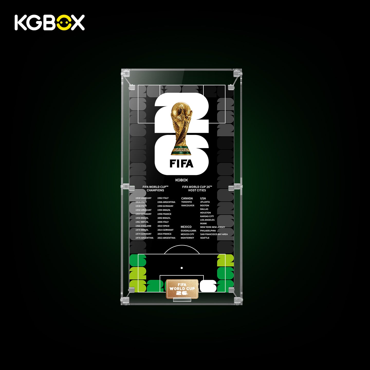Display Case for LEGO FIFA World Cup Official Trophy (43020)  Editions Series