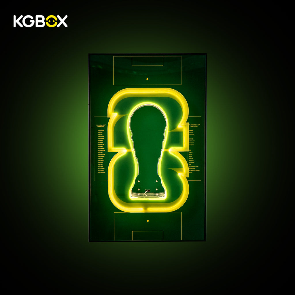 KGBOX Frame For LEGO 43020 FIFA World Cup Official Trophy - LED & UV Print