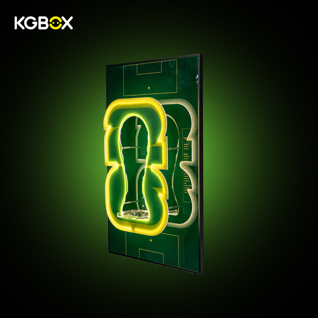 KGBOX Frame For LEGO 43020 FIFA World Cup Official Trophy - LED & UV Print