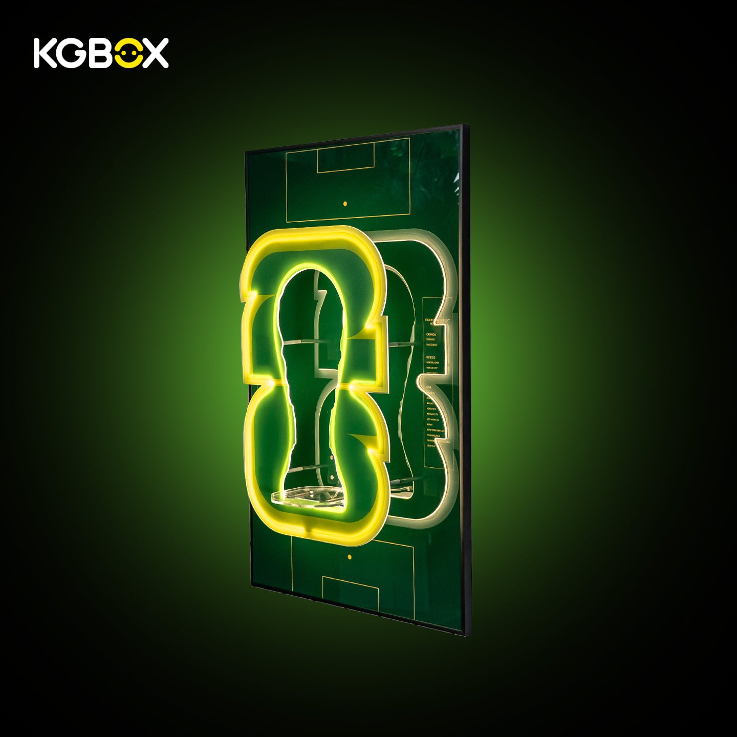 KGBOX Frame For LEGO 43020 FIFA World Cup Official Trophy - LED & UV Print