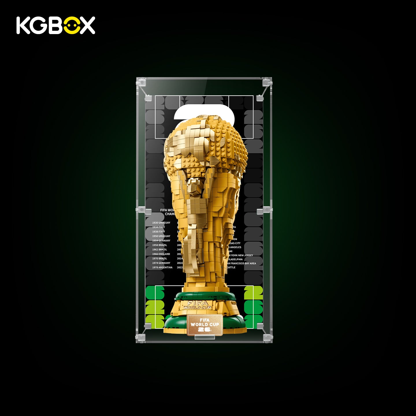 Display Case for LEGO FIFA World Cup Official Trophy (43020)  Editions Series