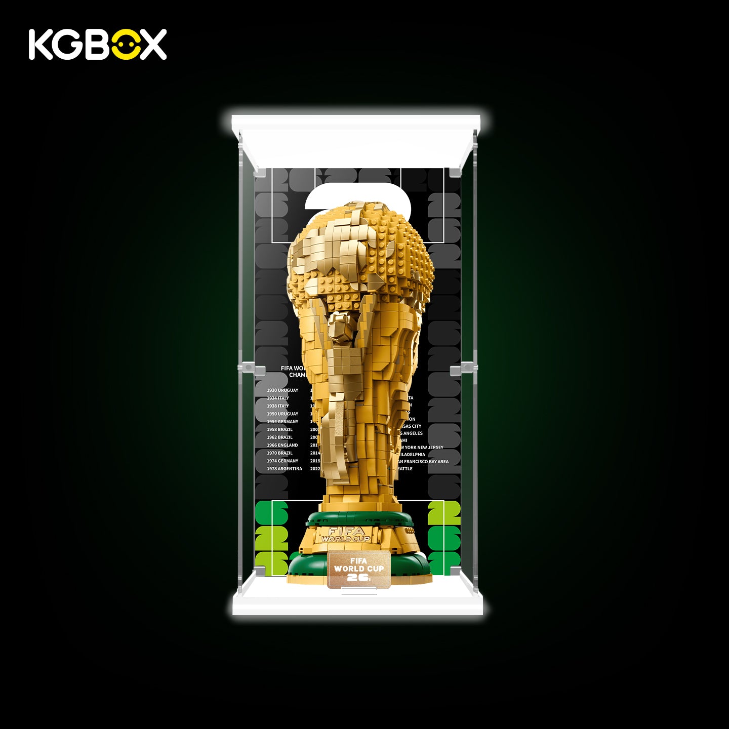 Display Case for LEGO FIFA World Cup Official Trophy (43020)  Editions Series