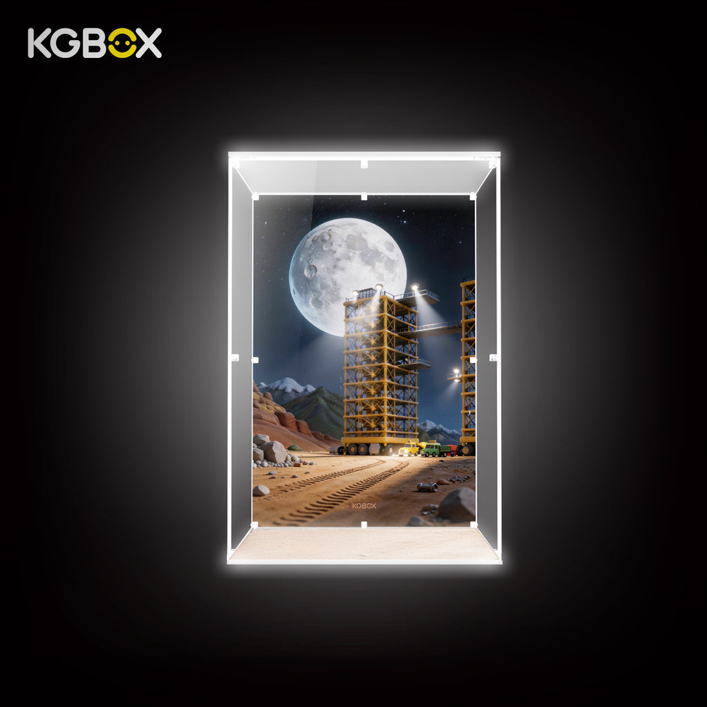 Display Case For LEGO 21367 Moon Rocket