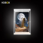 Display Case For LEGO 21367 Moon Rocket
