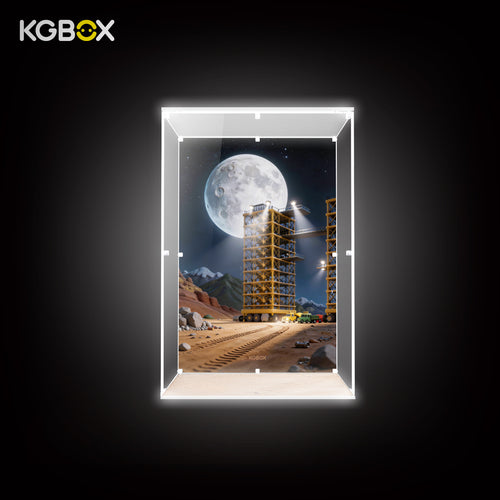 Display Case For LEGO 21367 Moon Rocket