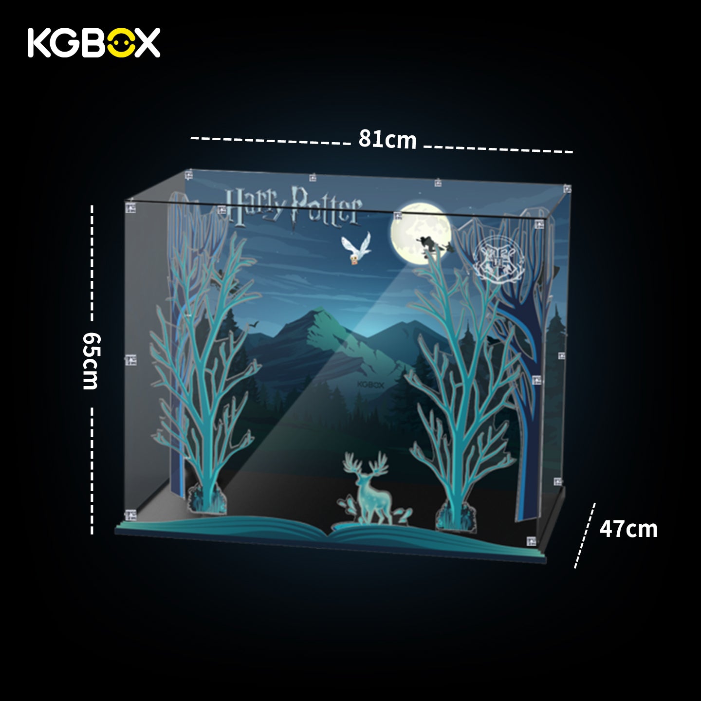 Display Case for LEGO Hogwarts Castle (71043) Harry Potter Series