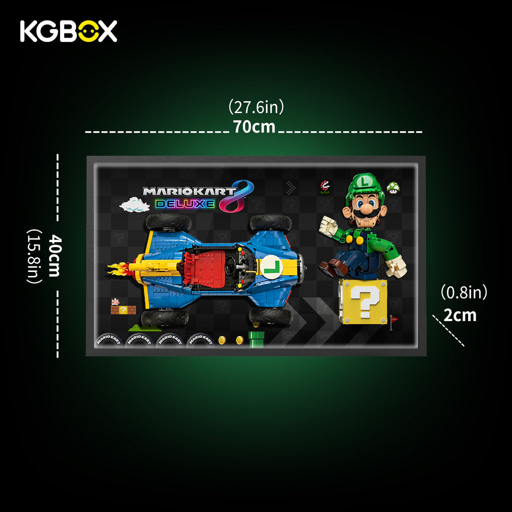 Frame For LEGO 72050 Mario Kart – Luigi & Mach 8