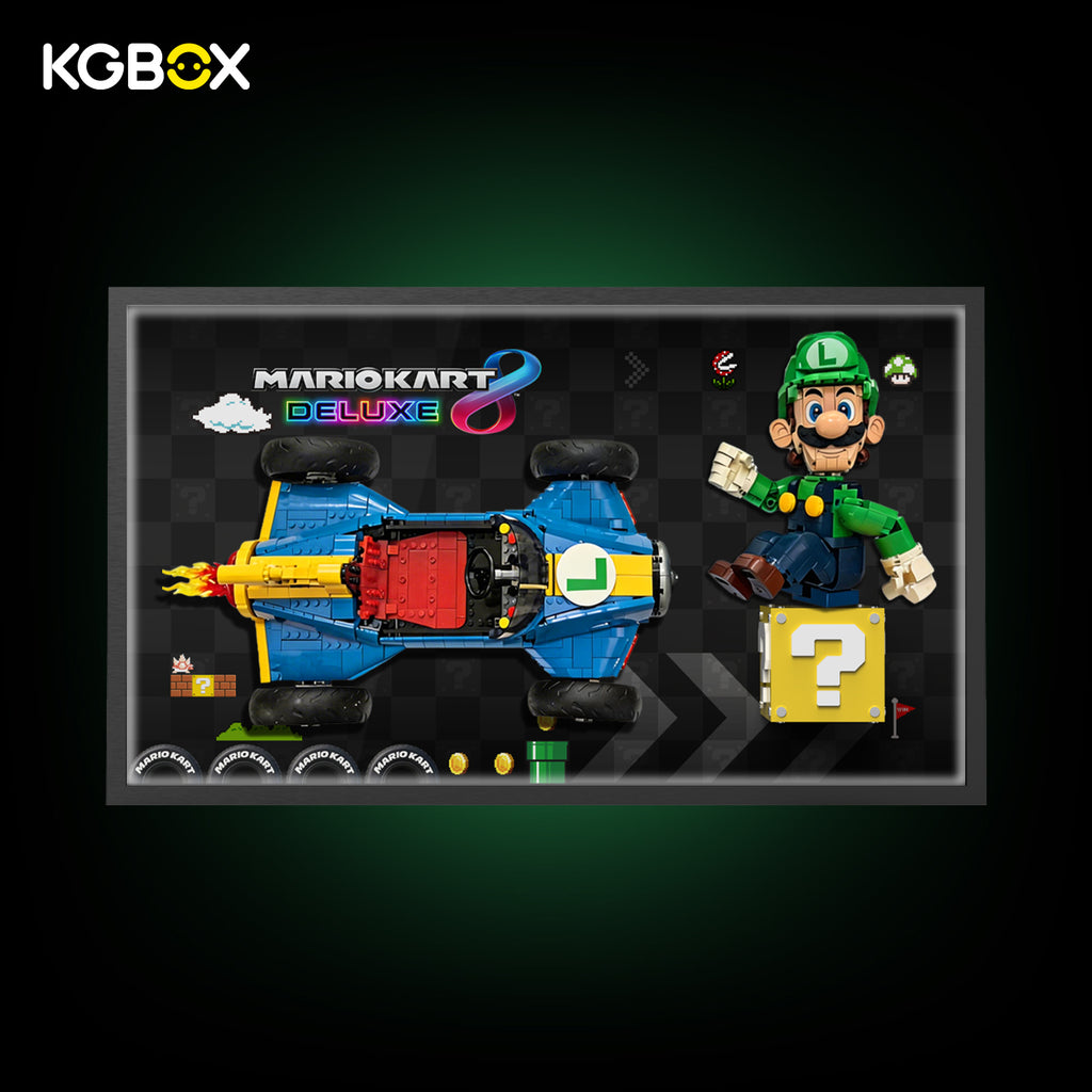 Frame For LEGO 72050 Mario Kart – Luigi & Mach 8