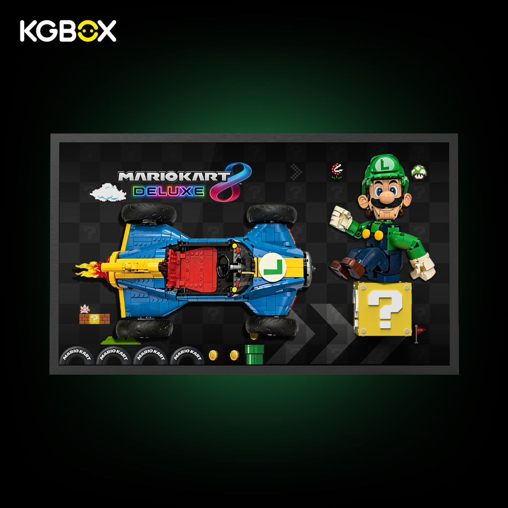 Frame For LEGO 72050 Mario Kart – Luigi & Mach 8
