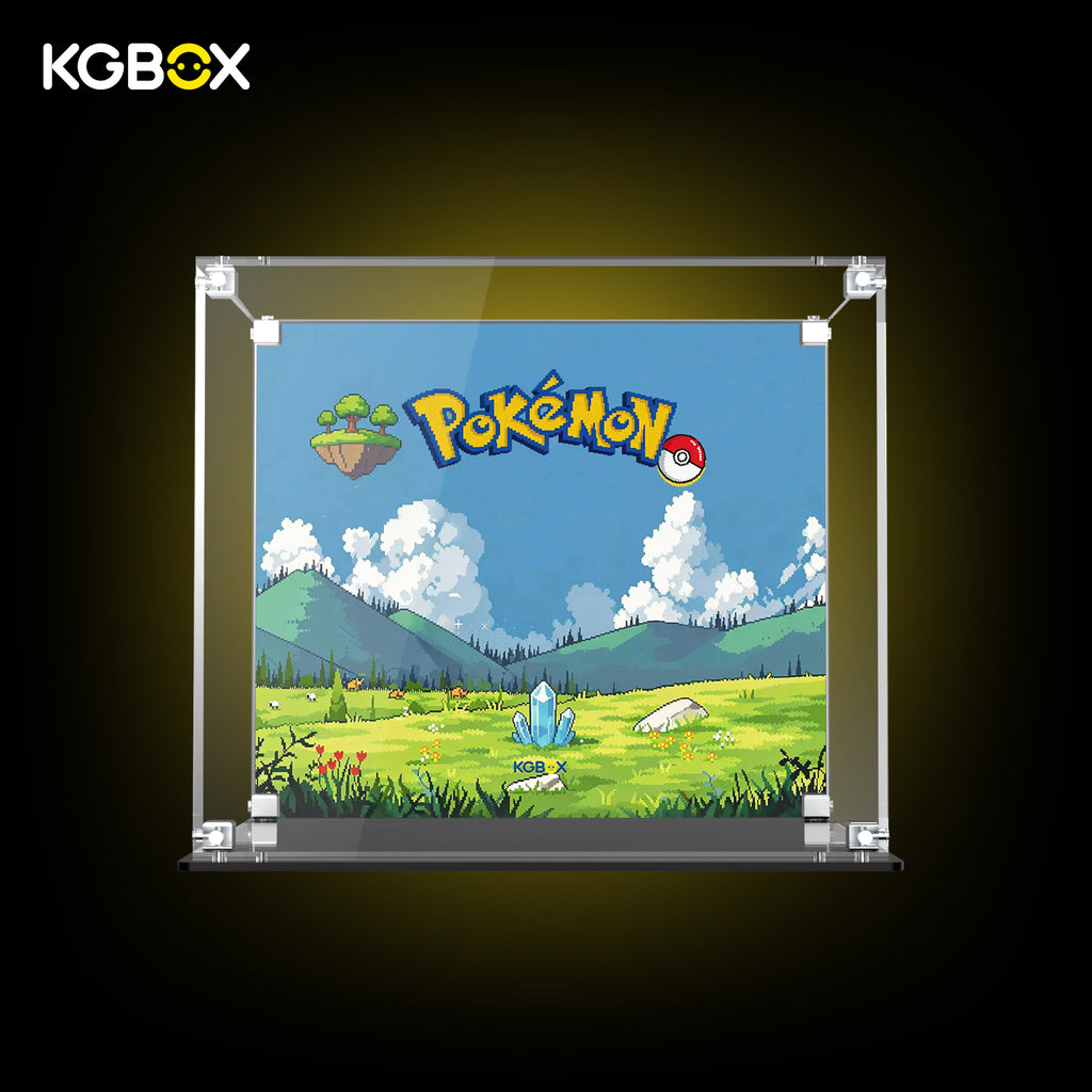 72151 LEGO Eevee Pokemon Acrylic Display Case with Printed Background 2