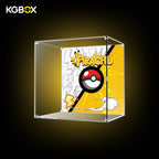 72152 LEGO Pikachu and Poke Ball Pokemon Acrylic Display Case with Printed Background 1