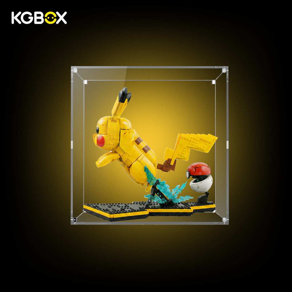 72152 LEGO Pikachu and Poke Ball Pokemon All Clear Acrylic Display Case