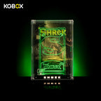 KGBOX Premium Display Case for LEGO 72423 Shrek, Donkey & Puss in Boots - LED & UV Print
