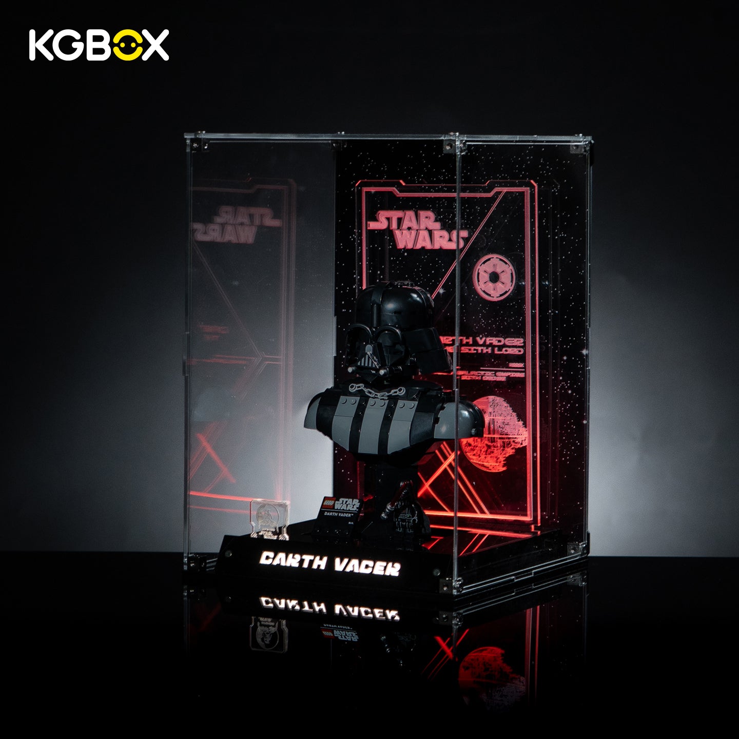 LED Light Display Case for LEGO 75439 Darth Vader Bust