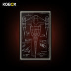 Frame For LEGO 75442 The Mandalorian's N-1 Starfighter