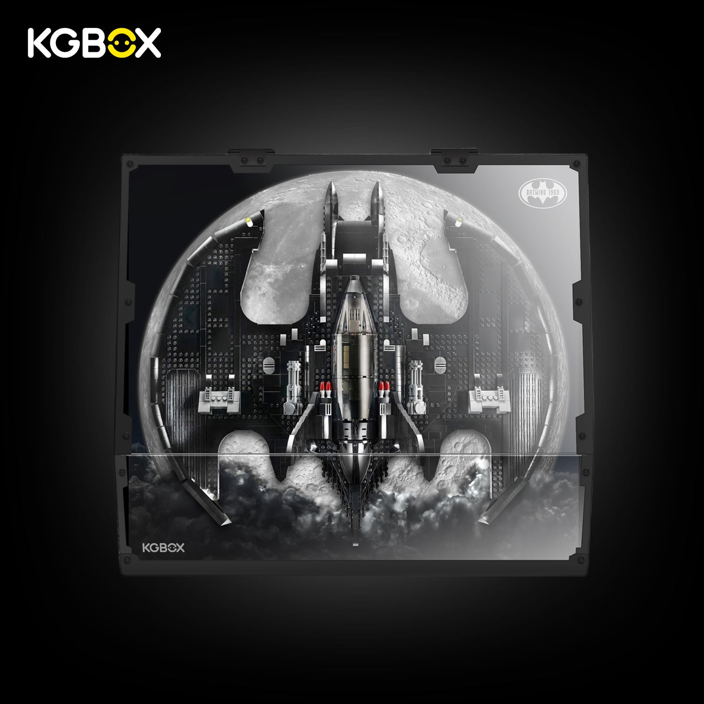Display Case For LEGO 1989 Batwing (76161) DC Series