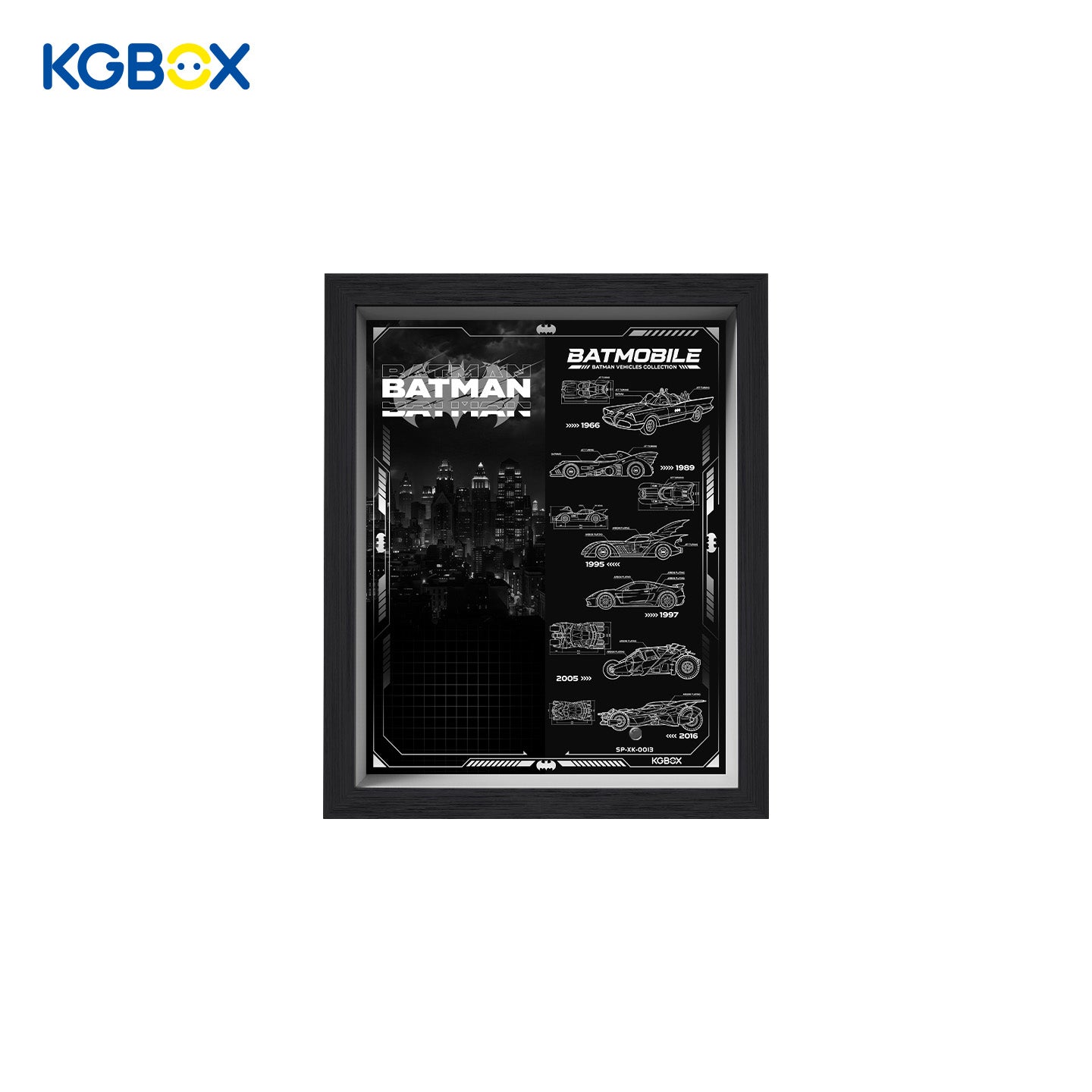 Frame for LEGO The Batman Batmobile (76332) DC Series