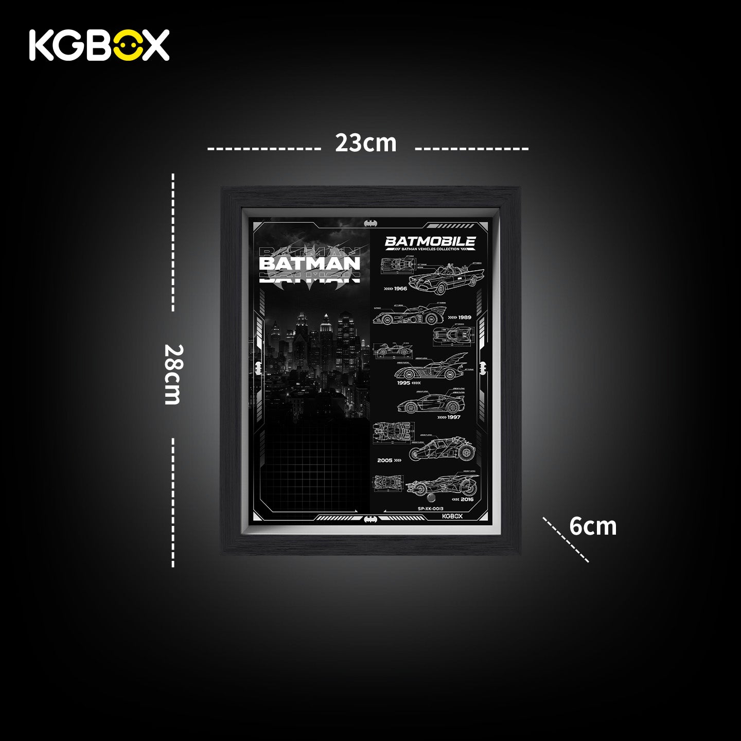Frame for LEGO Batman v Superman Batmobile (76331) DC Series