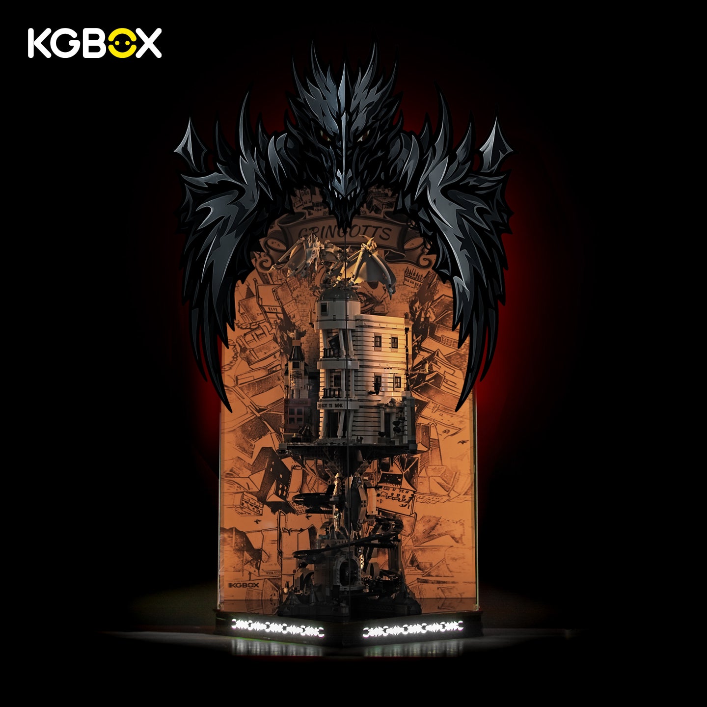 Display Case for LEGO Gringotts™ Wizarding Bank (76417)