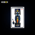 Display Case for LEGO Oracle Red Bull Racing RB20 F1 Race Car (77243) Speed Champions Series