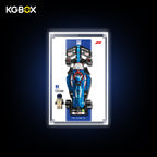 Display Case for LEGO Visa Cash App RB VCARB 01 F1 Race Car (77246) Speed Champions Series
