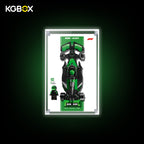 Display Case for LEGO KICK Sauber F1 Team C44 Race Car (77247) Speed Champions Series