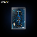 77249 LEGO Williams Racing FW46 F1 Race Car Speed Champions Acrylic Display Case with Printed Background