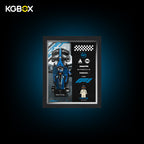 77249 LEGO Williams Racing FW46 F1 Race Car Speed Champions Display Frame with Printed Background