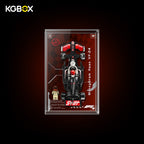 77250 LEGO MoneyGram Haas F1 Team VF 24 Race Car Speed Champions Acrylic Display Case with Printed Background