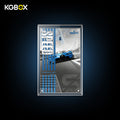 77253 LEGO Bugatti Vision GT Hyper Sports Car Speed Champions Acrylic Display Case with Printed Background 1