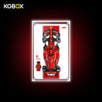 Display Case for LEGO Ferrari SF-24 F1 Race Car (77242) Speed Champions Series