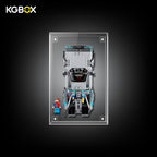 77256 LEGO Time Machine from Back to the Future All Clear Acrylic Display Case 3
