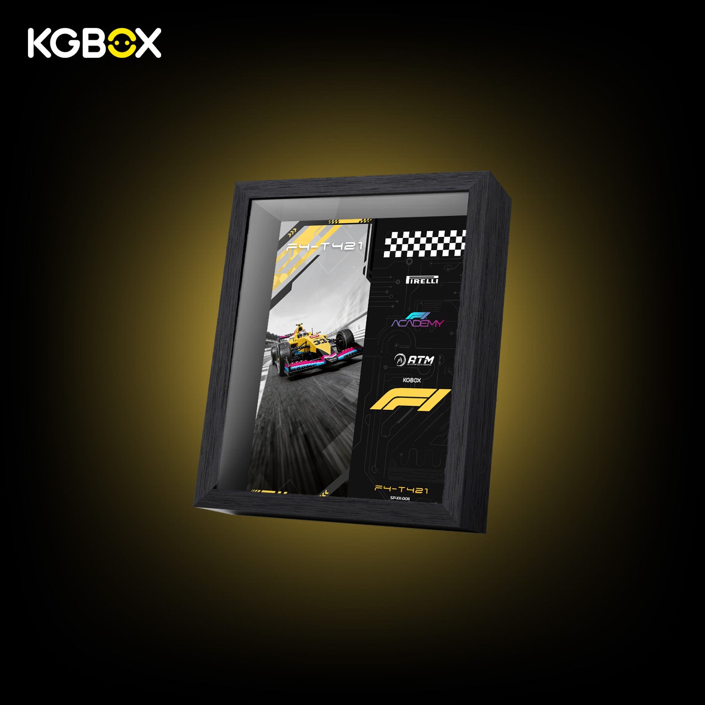 77258 LEGO F1 ACADEMY LEGO Race Car Speed Champions Display Frame with Printed Background 2