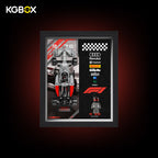77259 LEGO Audi Revolut F1 Team R26 Race Car Speed Champions Display Frame with Printed Background