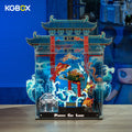 LED Display Case for LEGO 80120 Prosperity Carp Leaping