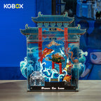 LED Display Case for LEGO 80120 Prosperity Carp Leaping