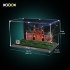 LED Display Case For LEGO 77984 Jurassic World Jurassic Park Jeep Wrangler
